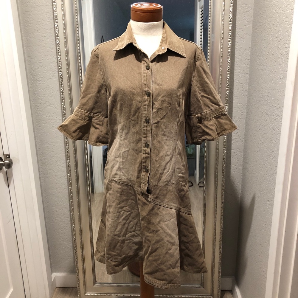 🔥VINTAGE DENIM BUTTON-UP DRESS🔥